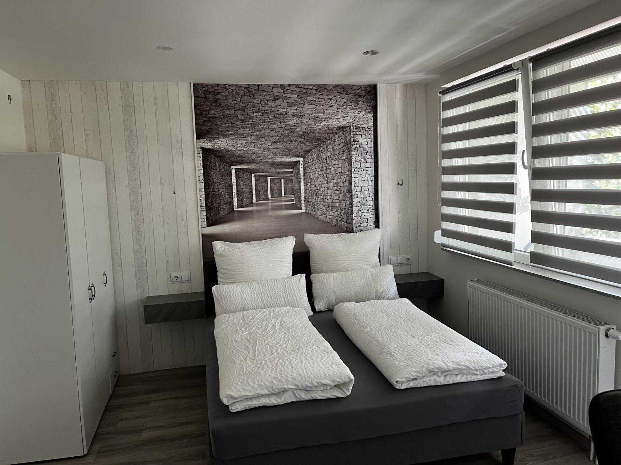 Messe-Hotelzimmer-Einzimmerappartement เลเวอร์คูเซน ห้อง รูปภาพ